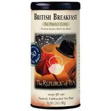 British Breakfast Black Tea Bags - Tin 36 Tea Bags - Huckle Bee Farms LLC