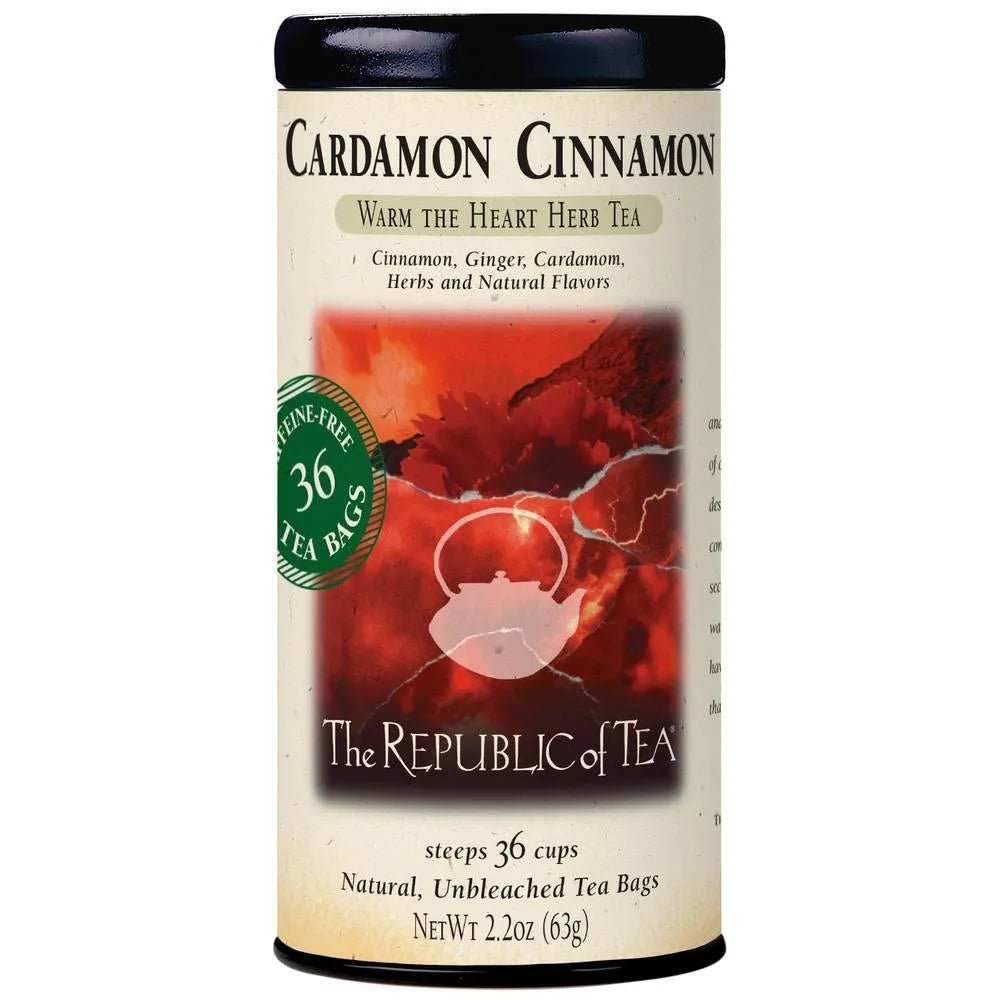 Cardamom Cinnamon Tea Bags - 36 Tea Bags - Huckle Bee Farms LLC