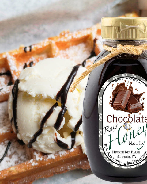 Chocolate Infused Honey - Huckle Bee Farms LLC