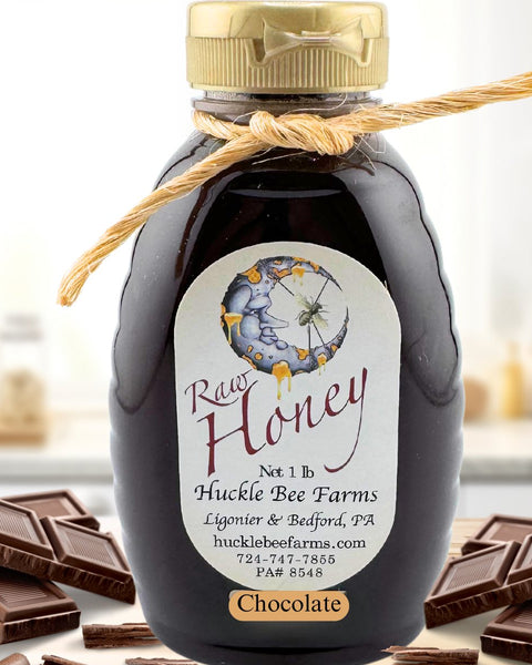 Chocolate Infused Honey - Huckle Bee Farms LLC