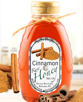 Cinnamon Infused Honey - Huckle Bee Farms LLC