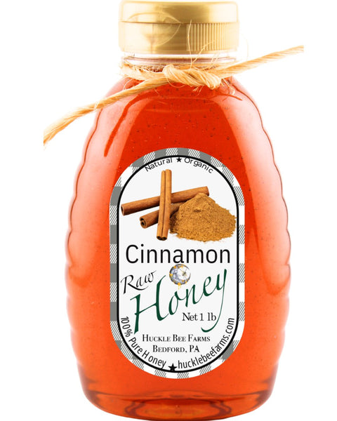 Cinnamon Infused Honey - Huckle Bee Farms LLC