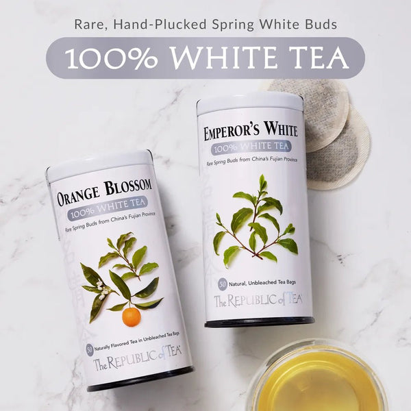 Cucumber Mint 100% White Tea Bags - 50 Tea Bags - Huckle Bee Farms LLC