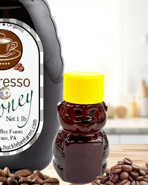 Espresso Infused Honey - Huckle Bee Farms LLC