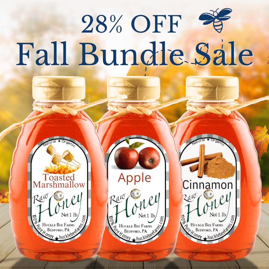🍁 Fall Honey Bundle – Seasonal Flavors You’ll Love - Huckle Bee Farms LLC