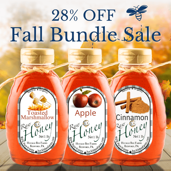 🍁 Fall Honey Bundle – Seasonal Flavors You’ll Love - Huckle Bee Farms LLC