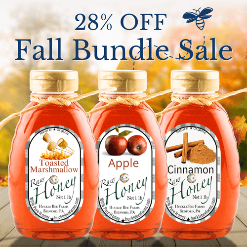 🍁 Fall Honey Bundle – Seasonal Flavors You’ll Love - Huckle Bee Farms LLC