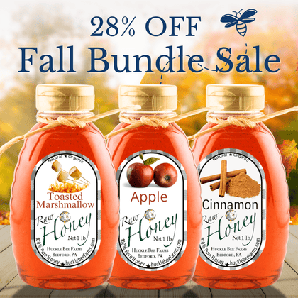 🍁 Fall Honey Bundle – Seasonal Flavors You’ll Love - Huckle Bee Farms LLC