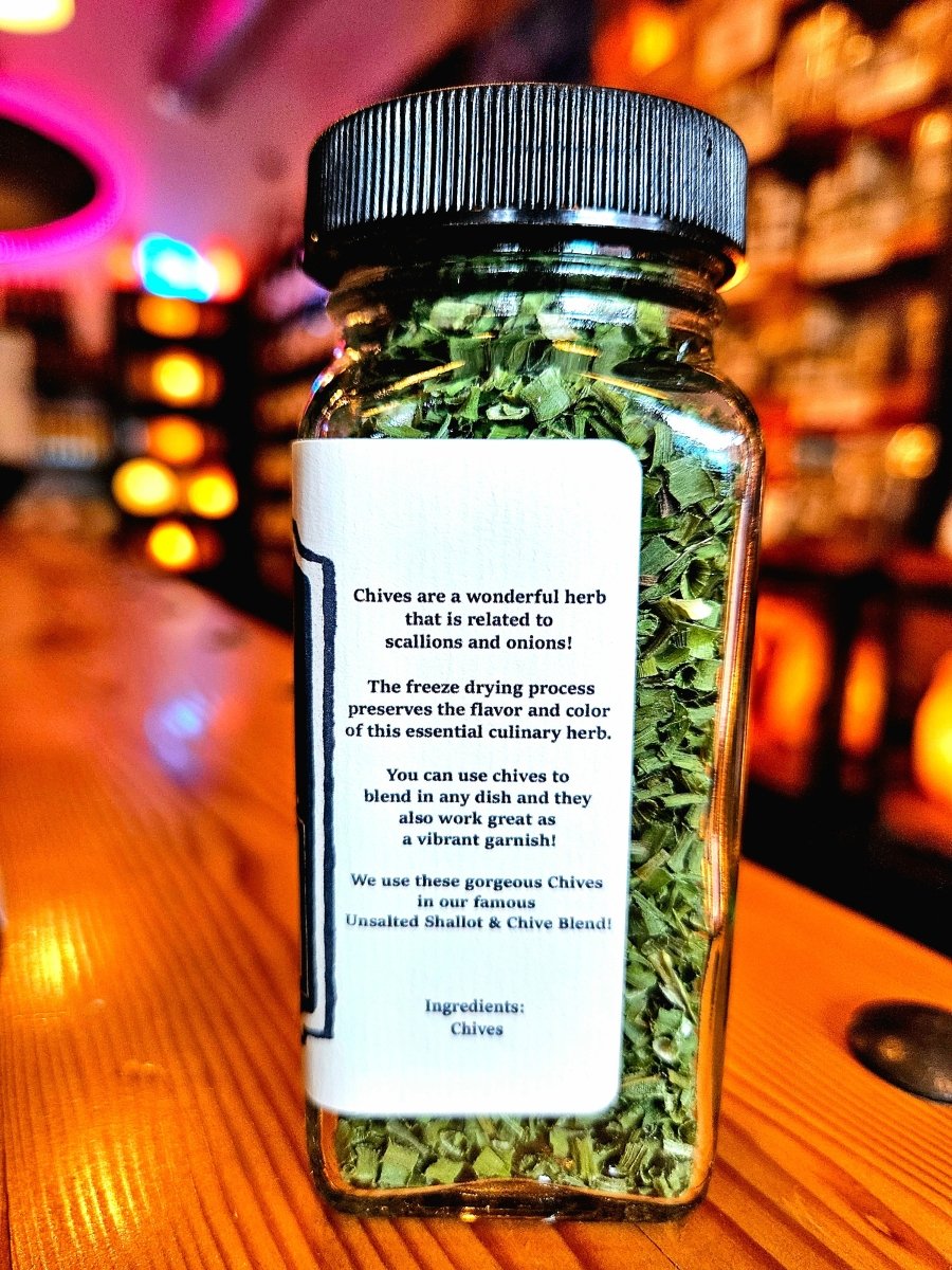 Freeze Dried Chives - Huckle Bee Farms LLC