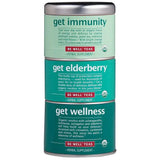 Get Wellness Stackable Tin - 42 Tea Bags - Huckle Bee Farms LLC