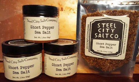 Ghost Pepper Sea Salt - Huckle Bee Farms LLC