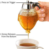 Glass Honey Dispenser - Huckle Bee Farms LLC