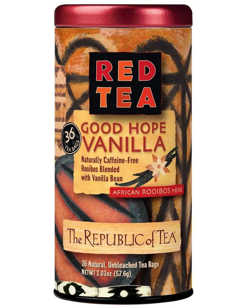 🍁 Good Hope Vanilla Red Tea Bags 🍁 - Tin 36 Tea Bags - Huckle Bee Farms LLC