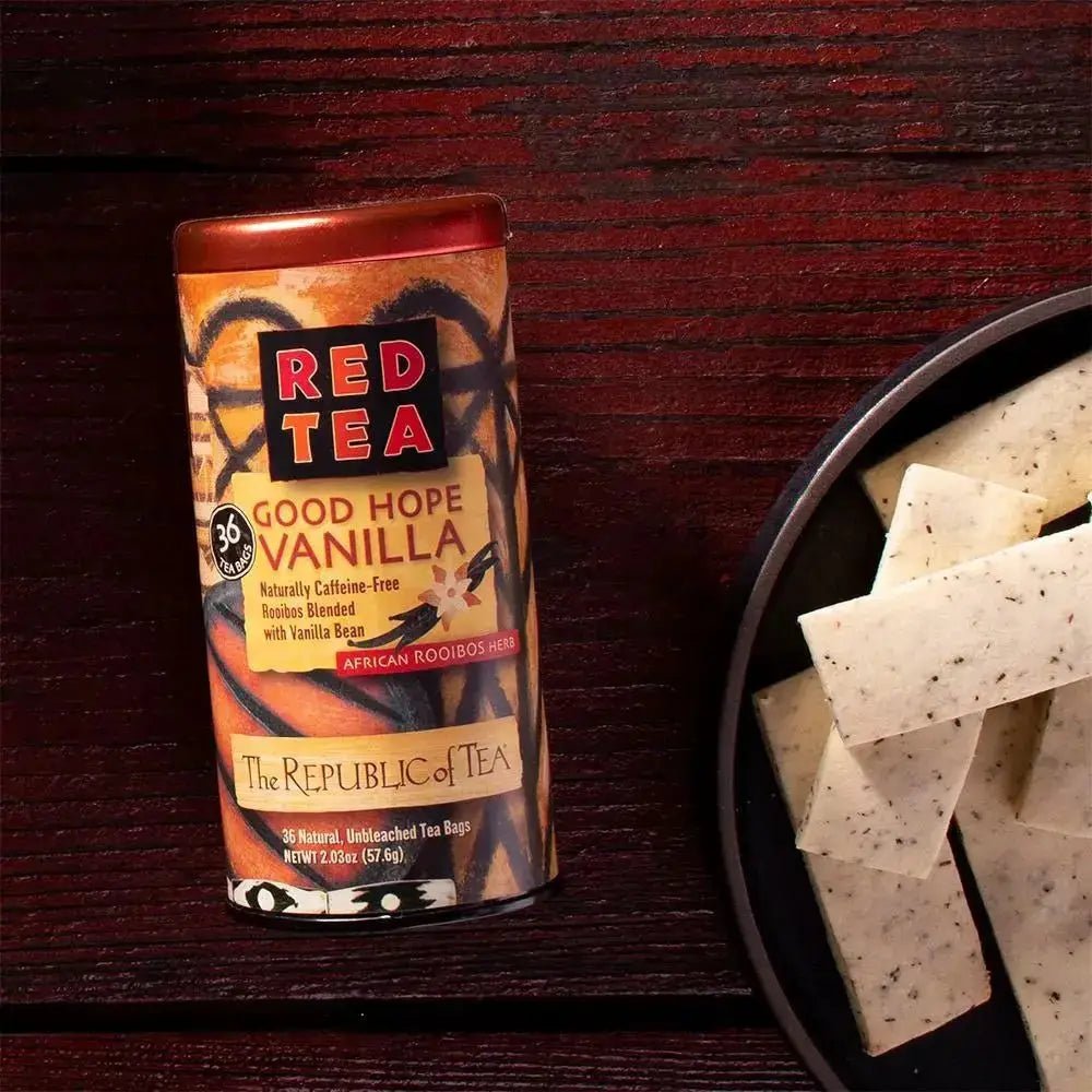 Good Hope Vanilla Red Tea Bags - Tin 36 Tea Bags - Huckle Bee Farms LLC