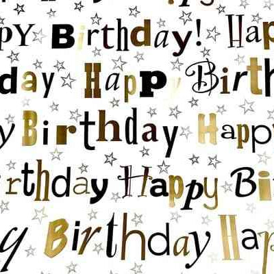 Happy Birthday Gift Wrap - Huckle Bee Farms LLC