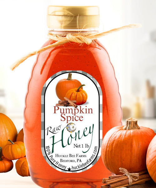 🍁 Harvest Honey Bundle – Pumpkin, Salted Caramel & Cinnamon - Huckle Bee Farms LLC