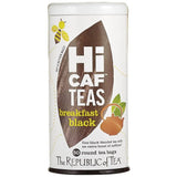 HiCAF® Breakfast Black Tea Bags - Tin 50 Tea Bags - Huckle Bee Farms LLC