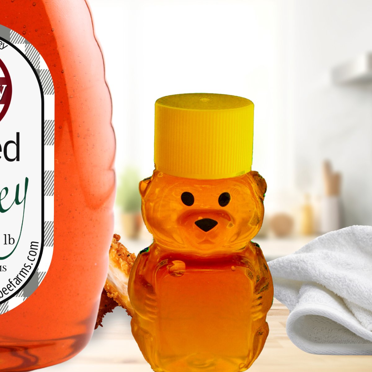 Hickory Smoked Honey - Huckle Bee Farms LLC