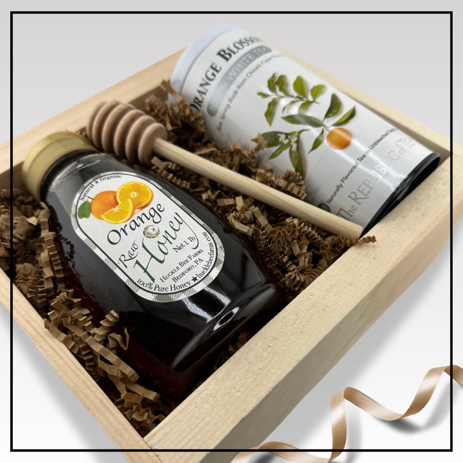 Honey ★Tea Gift Box - Huckle Bee Farms LLC