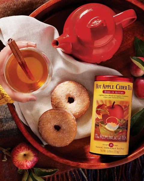 🍎 Hot Apple Cider Tea Bags 🍎 - Tin 36 Tea Bags - Huckle Bee Farms LLC