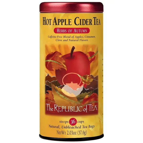 🍎 Hot Apple Cider Tea Bags 🍎 - Tin 36 Tea Bags - Huckle Bee Farms LLC