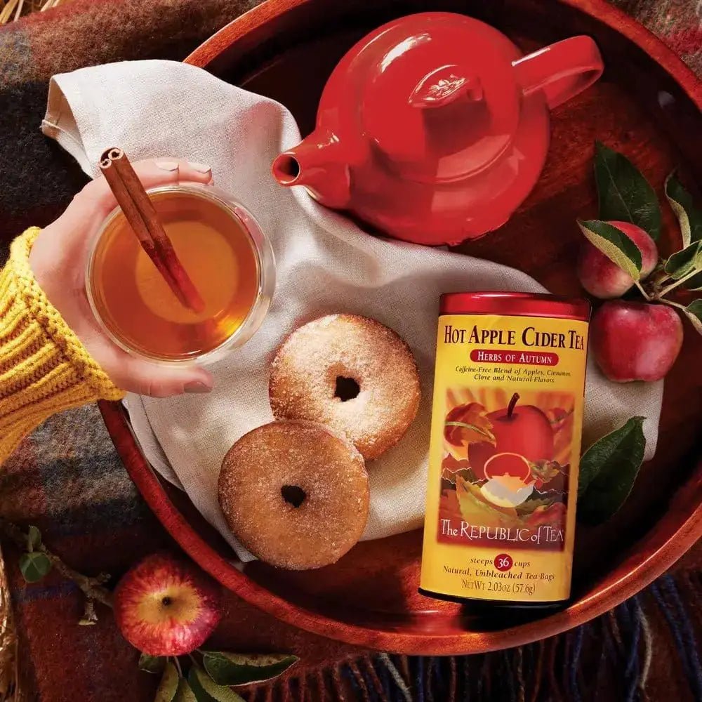 🍎 Hot Apple Cider Tea Bags 🍎 - Tin 36 Tea Bags - Huckle Bee Farms LLC