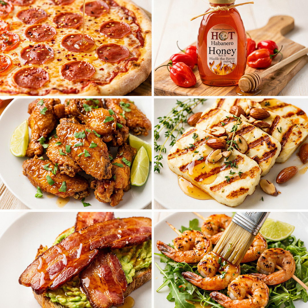 Hot Habanero Honey: Spice up Your Dishes with Sweet Heat - Huckle Bee Farms LLC