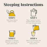 Keto - Friendly Sweet Tea Half and Half Black Tea & Lemonade - 8 Pouches - Huckle Bee Farms LLC