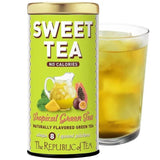 Keto - Friendly Sweet Tropical Green Iced Tea - 8 Pouches - Huckle Bee Farms LLC