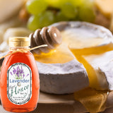 Lavender Infused Honey - Huckle Bee Farms LLC