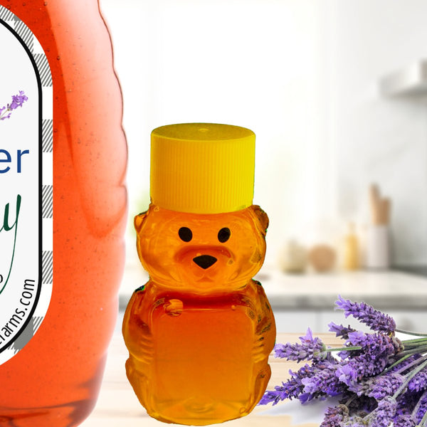 Lavender Infused Honey - Huckle Bee Farms LLC