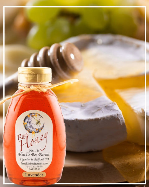 Lavender Infused Honey - Huckle Bee Farms LLC