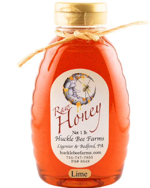 Lime Infused Honey - Huckle Bee Farms LLC