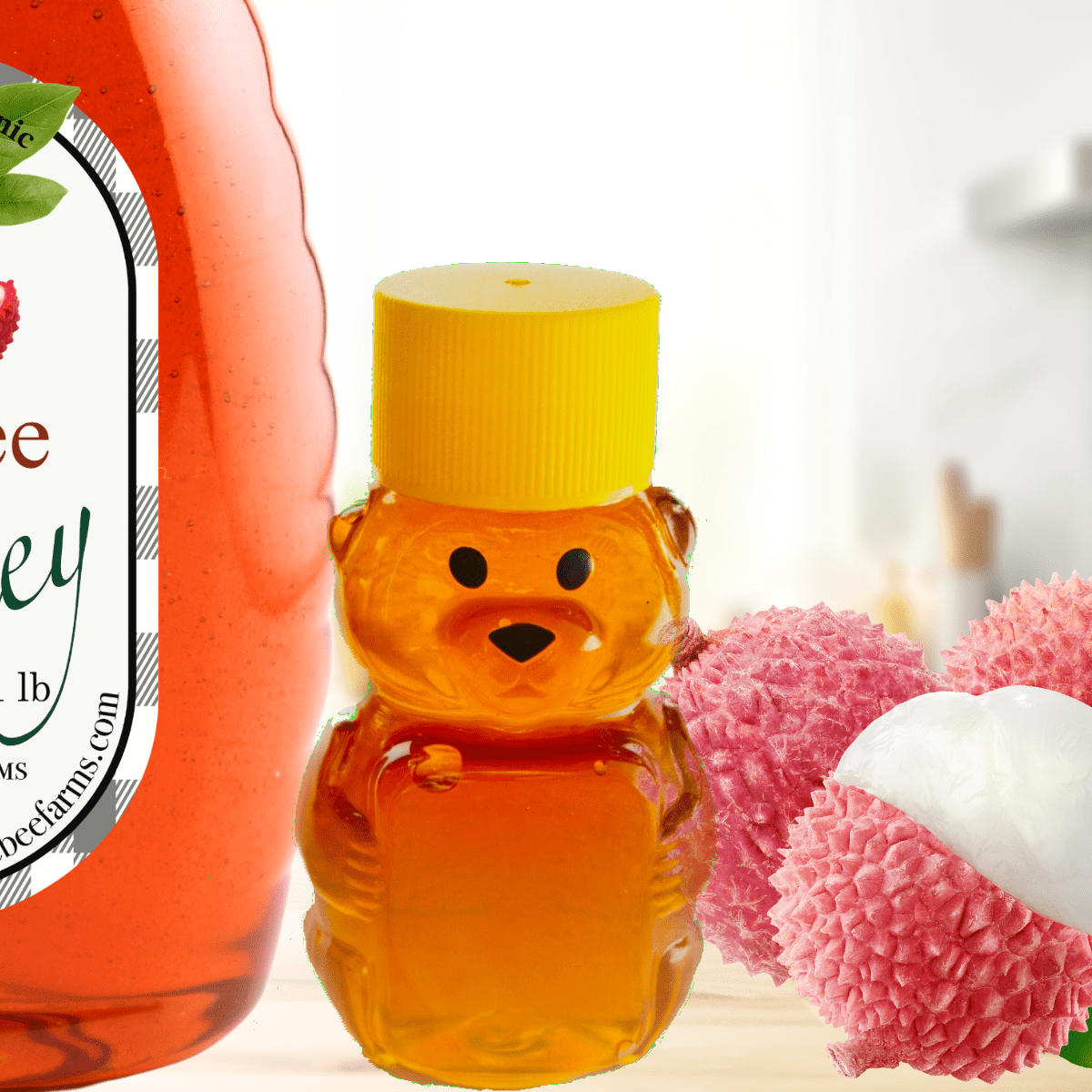 NEW...Lychee Honey – Floral, Tropical Raw Honey - Huckle Bee Farms LLC