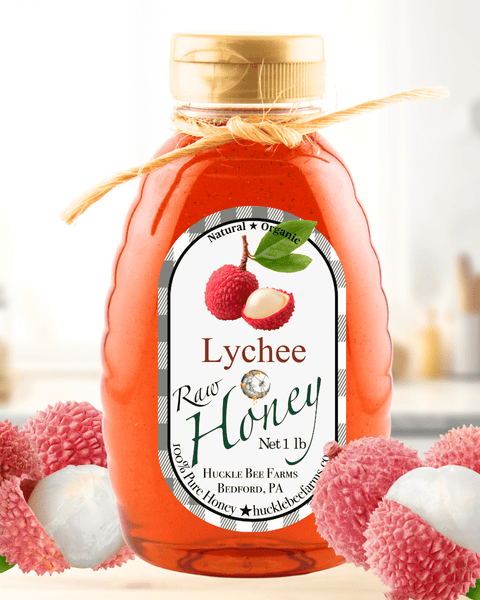 NEW...Lychee Honey – Floral, Tropical Raw Honey - Huckle Bee Farms LLC
