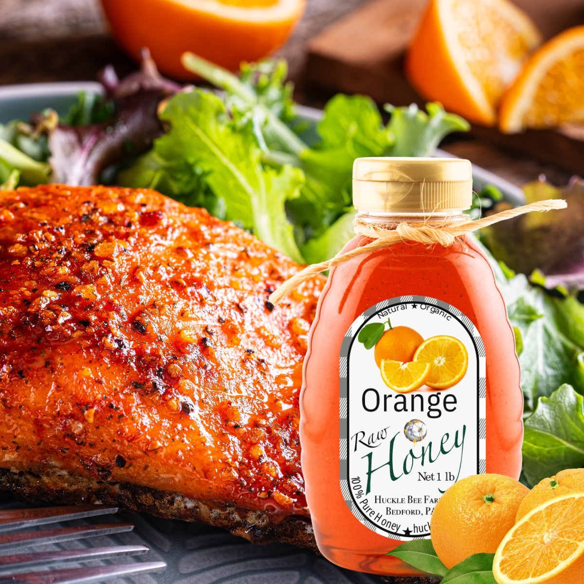 Discover Huckle Bee Farms' Orange Infused Honey Delights