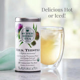 Organic Milk Thistle SuperHerb® Tea Bags - 36 Tea Bags - Huckle Bee Farms LLC