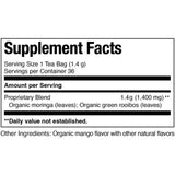 Organic Moringa SuperHerb® Tea Bags - 36 Tea Bags - Huckle Bee Farms LLC