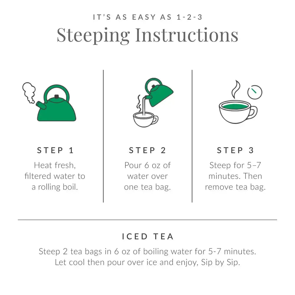 Organic Moringa SuperHerb® Tea Bags - 36 Tea Bags - Huckle Bee Farms LLC