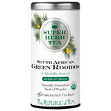 Organic South African Green Rooibos SuperHerb® Herbs of Origin Tea Bags - Tin 36Tea Bags - Huckle Bee Farms LLC