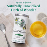 Organic South African Green Rooibos SuperHerb® Herbs of Origin Tea Bags - Tin 36Tea Bags - Huckle Bee Farms LLC