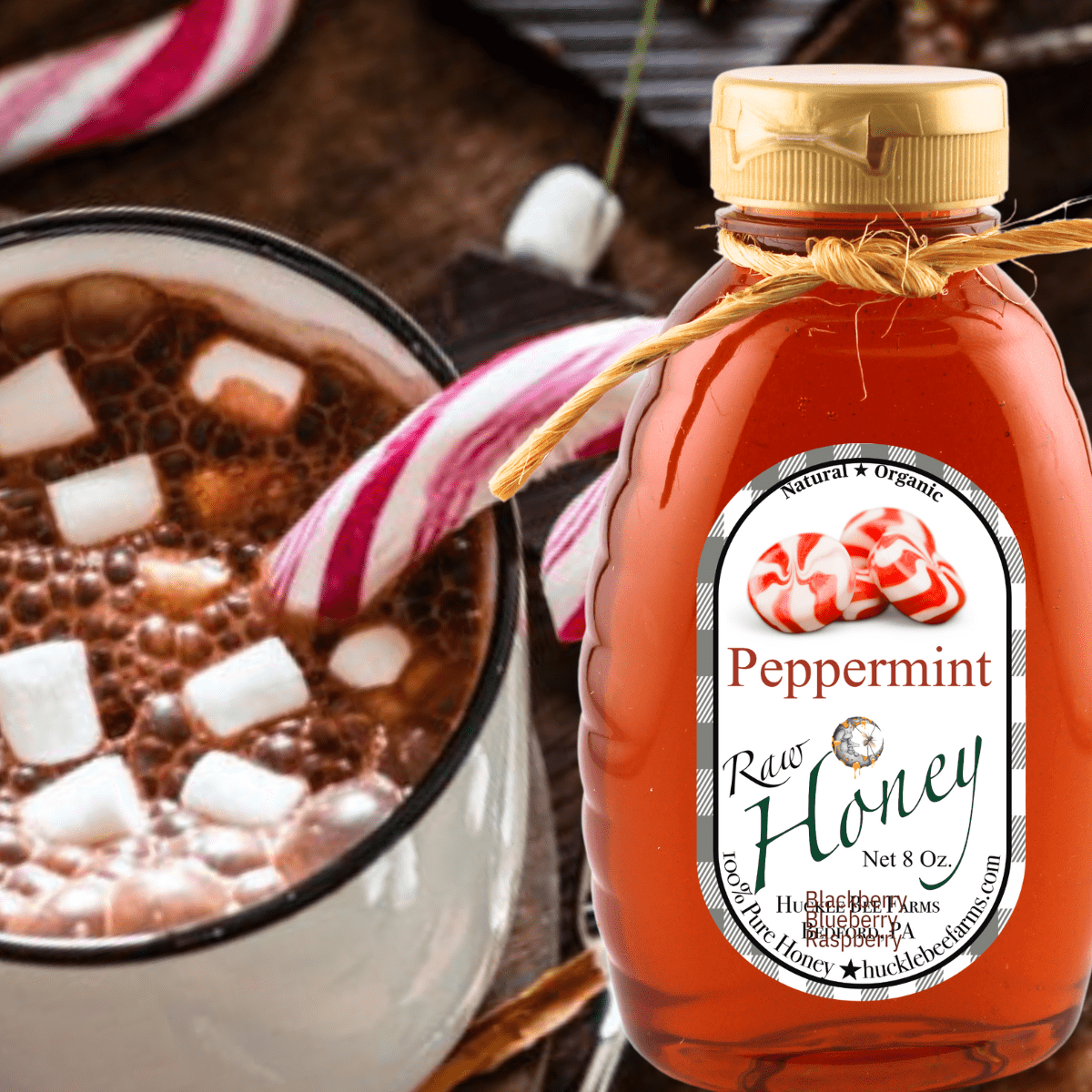 Peppermint Honey - Huckle Bee Farms LLC