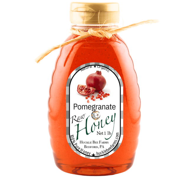 Pomegranate Infused Honey - Huckle Bee Farms LLC
