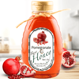 Pomegranate Infused Honey - Huckle Bee Farms LLC
