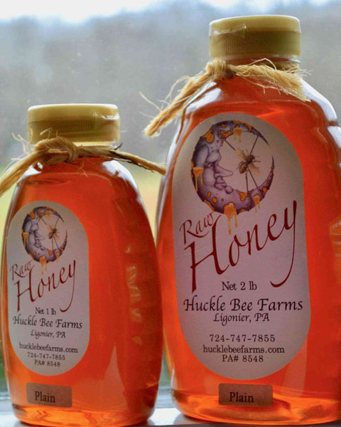 Raw Wildflower Honey - Huckle Bee Farms LLC