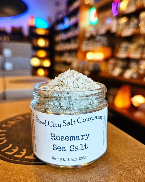Rosemary Sea Salt - Huckle Bee Farms LLC