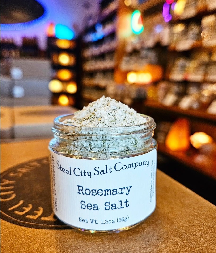 Rosemary Sea Salt - Huckle Bee Farms LLC