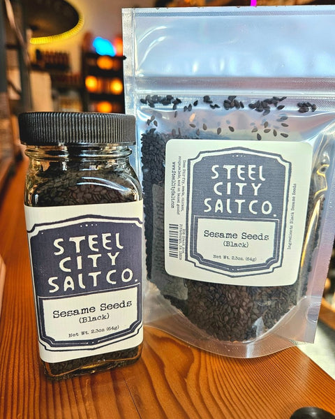 Sesame Seeds (Black) - Huckle Bee Farms LLC