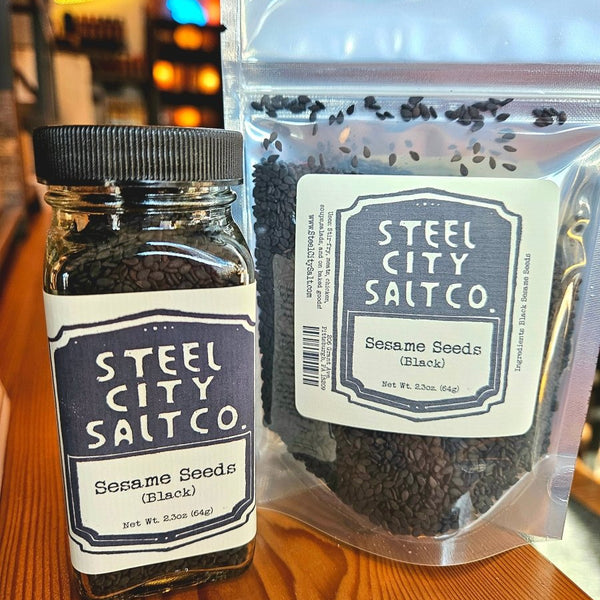 Sesame Seeds (Black) - Huckle Bee Farms LLC