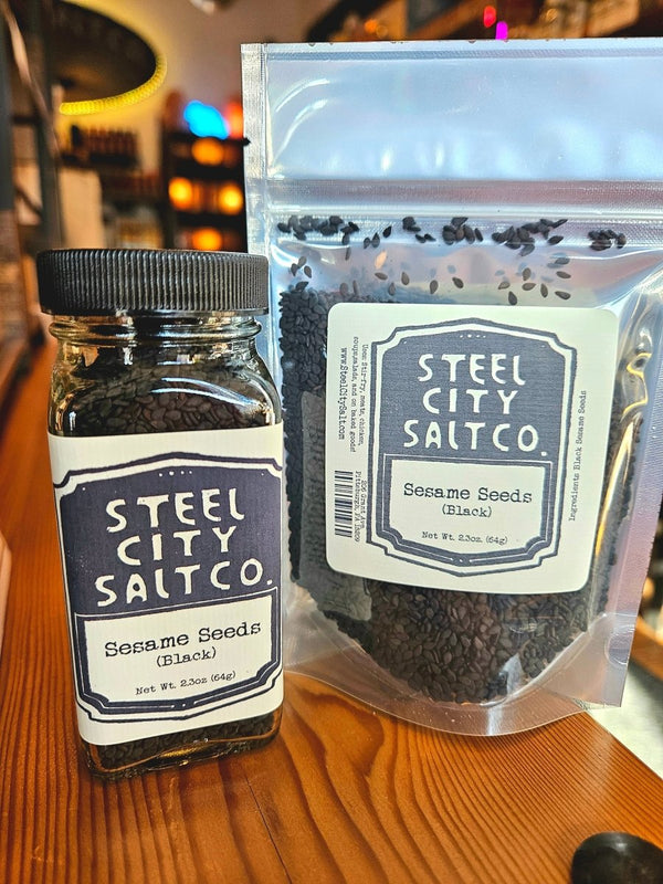 Sesame Seeds (Black) - Huckle Bee Farms LLC